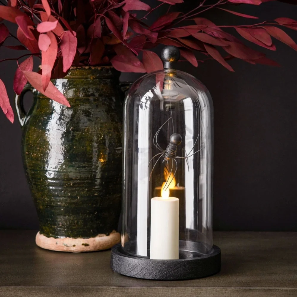 Pottery Barn Halloween Spider 🕷️ cloche